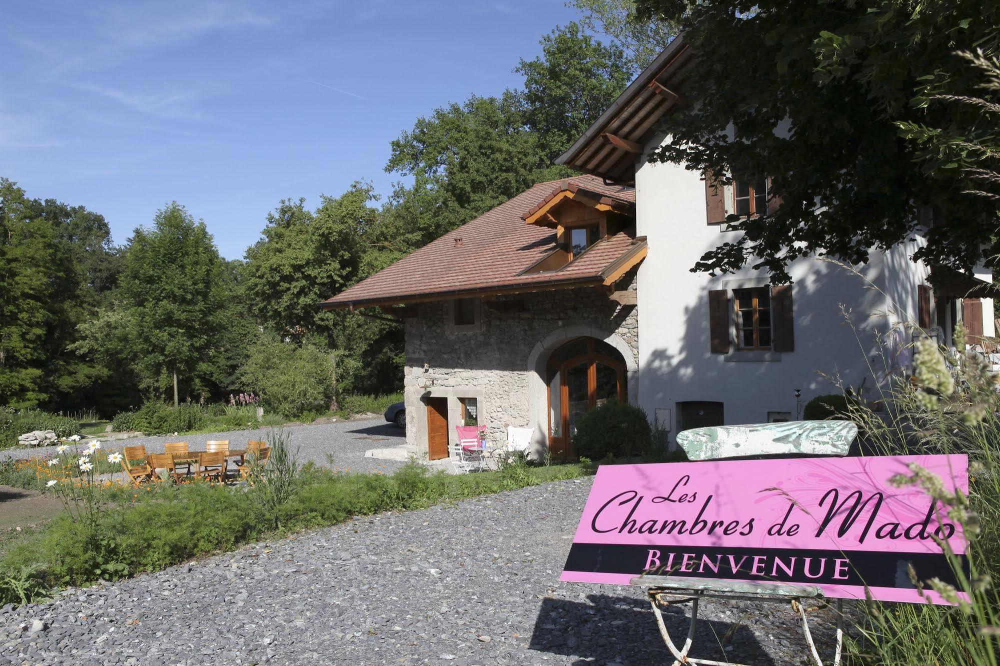 Chambres D'Hotes-Les Chambres De Mado Margencel Exterior photo